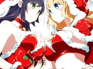 Christmas party stepsisters got exited for special gift anime hentai uncensored cartoon