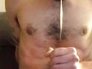 STEPSON ANDY HARDWOOD JERKS OFF AND CUMS IN SLOWMOTIONN