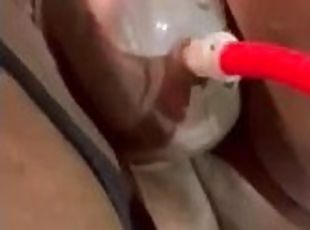 Squirting Orgasm From Pussy Pump