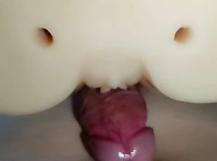 White Dick Destroy Pussy Toy