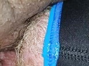 licking the wifes pussy