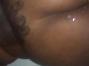 Big booty ass 37 old MILFGets that pussy creampied by young RAHSTA BBC
