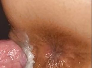 Creamy Pussy Gets Loaded with Cum