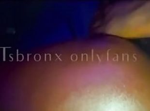 Tsbronx aka Victoria dougharty getting fucked by a massive cock full vid available onlyfans/tsbronx