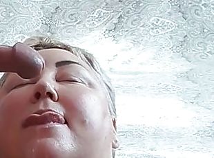I love milking my son-in-law's cock and taking his cum in my mouth