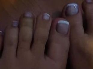 Close-up of my feet