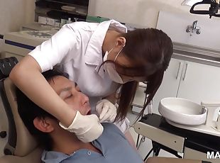 Asian with big tits fucked by one of her patients