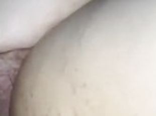 Hairy bbw fisting attempt 1