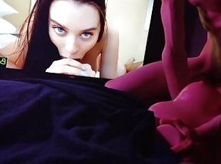 Lana Rhoades Cum Tribute by Fucking and Cumming all over Sex Doll while Watching Porn