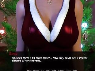 Zoey Christmas Gift: Zoey goes for nude photo shoot at her friend house Part 2