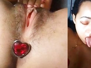 Saturno Squirt is an unfaithful married woman, she likes her student Juan and he likes anal ???????????